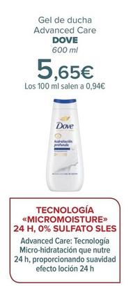 Oferta de Dove - Gel de ducha Advanced Care por 5,65€ en Carrefour