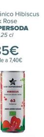 Oferta de I AM SUPERSODA - Refresco Orgánico Hibiscus O Pink Rose  por 1,85€ en Carrefour