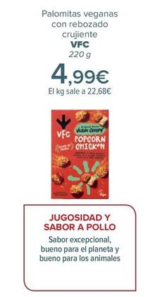 Oferta de VFC - Palomitas veganas  con rebozado  crujiente   por 4,99€ en Carrefour
