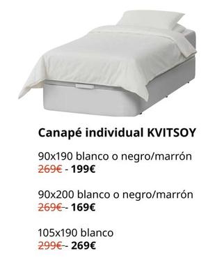 Oferta de Kvitsoy - Canapé Individual por 169€ en IKEA