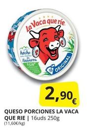 Oferta de La Vaca Que Ríe - Queso Porciones por 2,9€ en Supermercados MAS