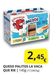 Oferta de La Vaca Que Ríe - Queso Palitos por 2,45€ en Supermercados MAS