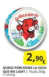 Oferta de La Vaca Que Ríe - Queso Porciones Light por 2,9€ en Supermercados MAS
