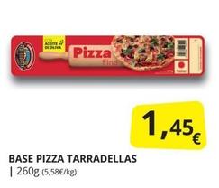Oferta de Casa Tarradellas - Base Pizza por 1,45€ en Supermercados MAS