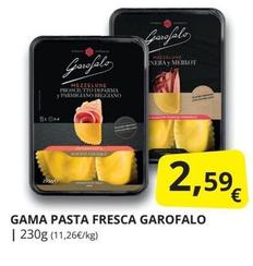 Oferta de Garofalo - Gama Pasta Fresca por 2,59€ en Supermercados MAS