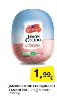 Oferta de Campofrío - Jamón Cocido Extrajugoso por 1,99€ en Supermercados MAS