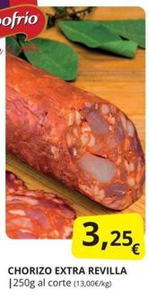 Oferta de Revilla - Chorizo Extra por 3,25€ en Supermercados MAS