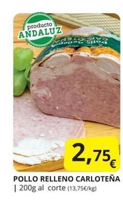Oferta de La Carloteña - Pollo Relleno por 2,75€ en Supermercados MAS