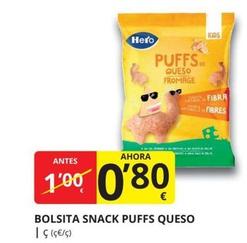 Oferta de Hero - Bolsita Snack Puffs Ques por 0,8€ en Supermercados MAS