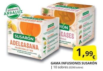 Oferta de Susarón - Gama Infusiones por 1,99€ en Supermercados MAS