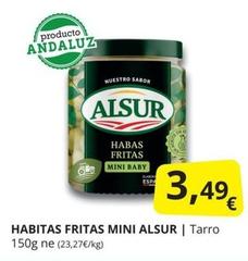 Oferta de Alsur - Habitas Fritas Mini por 3,49€ en Supermercados MAS