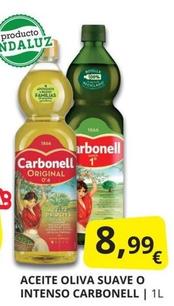 Oferta de Carbonell - Aceite Oliva Suave por 8,99€ en Supermercados MAS
