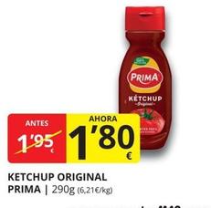 Oferta de Prima - Ketchup Original por 1,8€ en Supermercados MAS