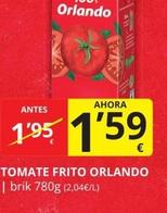 Oferta de Orlando - Tomate Frito por 1,59€ en Supermercados MAS