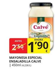 Oferta de Calvé - Mayonesa Especial Ensaladilla por 1,9€ en Supermercados MAS