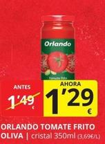Oferta de Orlando - Tomate Frito Oliva por 1,29€ en Supermercados MAS