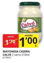 Oferta de Calvé - Mayonesa Casera por 1€ en Supermercados MAS