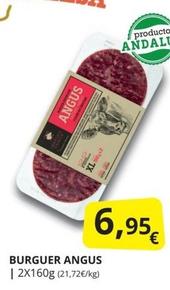Oferta de Mas - Burguer Angus por 6,95€ en Supermercados MAS