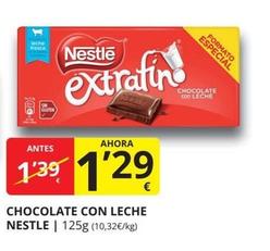 Oferta de Nestlé - Chocolate Con Leche por 1,29€ en Supermercados MAS