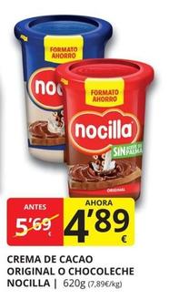 Oferta de Nocilla - Crema De Cacao Original O Chocoleche por 4,89€ en Supermercados MAS