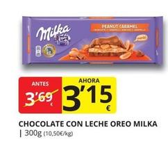 Oferta de Milka - Chocolate Con Leche Oreo por 3,15€ en Supermercados MAS