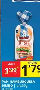 Oferta de Bimbo - Pan Hamburguesa por 1,79€ en Supermercados MAS
