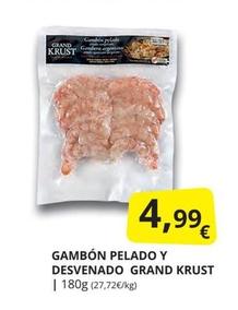 Oferta de Grand Krust - Gambón Pelado Y Desvenado por 4,99€ en Supermercados MAS