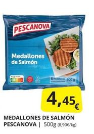 Oferta de Pescanova - Medallones De Salmón por 4,45€ en Supermercados MAS
