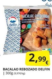 Oferta de Delfín - Bacalao Rebozado por 2,99€ en Supermercados MAS