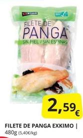 Oferta de Exkimo - Filete De Panga por 2,59€ en Supermercados MAS