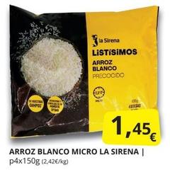 Oferta de Arroz Blanco Micro por 1,45€ en Supermercados MAS
