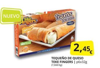 Oferta de Mas - Tequeño De Queso Teke Fingers por 2,45€ en Supermercados MAS