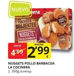 Oferta de La Cocinera - Nuggets Pollo Barbacoa por 2,99€ en Supermercados MAS