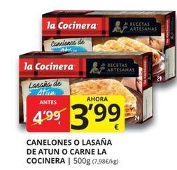 Oferta de La Cocinera - Canelones por 3,99€ en Supermercados MAS