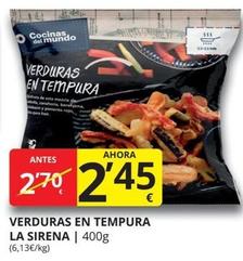 Oferta de Verdura por 2,45€ en Supermercados MAS