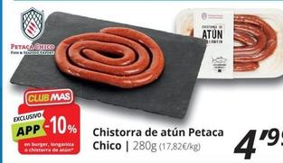 Oferta de Petaca Chico - Chistorra De Atún  por 4,99€ en Supermercados MAS
