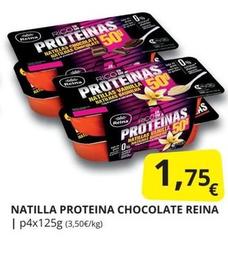 Oferta de Reina - Natilla Proteina Chocolate por 1,75€ en Supermercados MAS