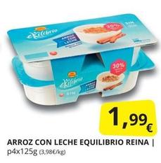 Oferta de Reina - Arroz Con Leche Equilibrio por 1,99€ en Supermercados MAS