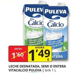 Oferta de Puleva - Leche Desnatada, Semi por 1,49€ en Supermercados MAS