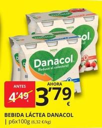 Oferta de Danacol - Bebida Láctea por 3,79€ en Supermercados MAS