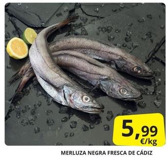 Oferta de Mas - Merluza Negra Fresca De Cádiz por 5,99€ en Supermercados MAS