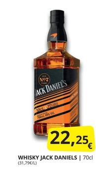 Oferta de Jack Daniel's - Whisky por 22,25€ en Supermercados MAS