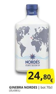 Oferta de Nordes - Ginebra por 24,8€ en Supermercados MAS