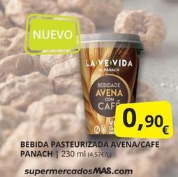 Oferta de Mas - Bebida Pasteurizada Avena por 0,9€ en Supermercados MAS