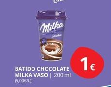 Oferta de Milka - Batido Chocolate por 1€ en Supermercados MAS