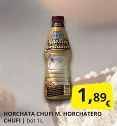 Oferta de Chufi - Horchata M. Horchatero por 1,89€ en Supermercados MAS