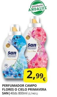 Oferta de San - Perfumador Campo Flores O Cielo Primavera por 2,99€ en Supermercados MAS
