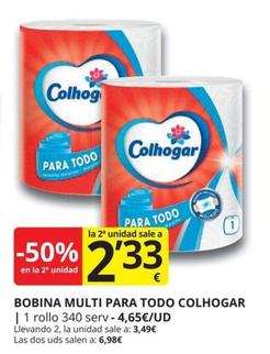 Oferta de Colhogar - Bobina Multi Para Todo por 4,65€ en Supermercados MAS