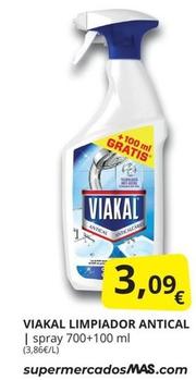 Oferta de Viakal - Limpiador Antical por 3,09€ en Supermercados MAS