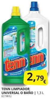 Oferta de Tenn - Limpiador Universal O Baño por 2,79€ en Supermercados MAS